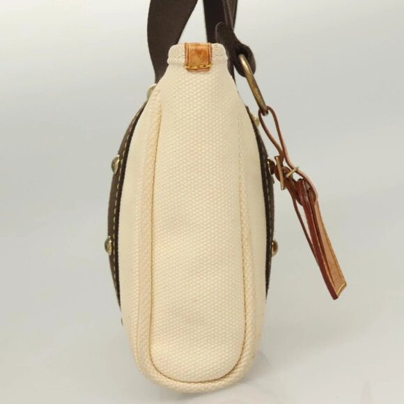 LOUIS VUITTON Antigua Cabas PM Hand Bag Ivory Brown M40039 LV Auth 127959 - Picture 6 of 16
